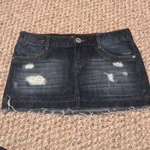Women’s denim skirt